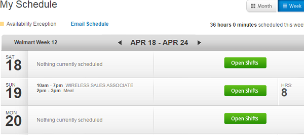 walmartone-online-schedule